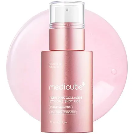 1.01-oz medicube Exosome Shot PDRN Pink Collagen 7,500 PPM Spicule Facial Serum