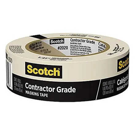 1.41'' x 60.1 Yd Scotch General Purpose Contractor Grade Masking Tape