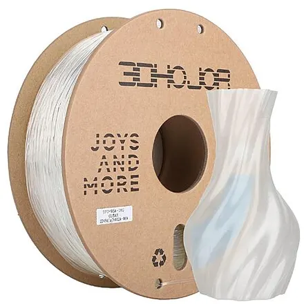 1-kg 3DHoJor TPU95A 3D Printer Filament (clear)