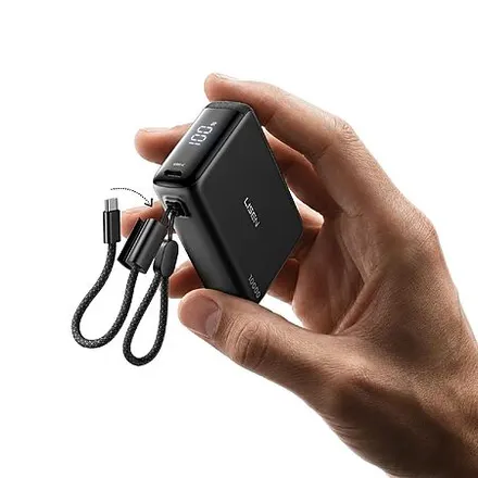 10,000mAh LISEN 2-Port up to 45W Compact Power Bank