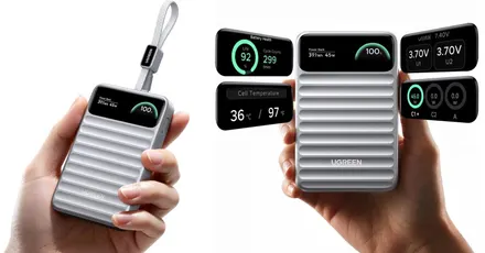 10,000mAh Smart Display power bank