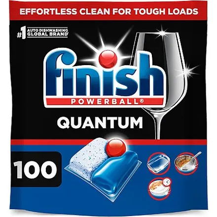 100-Ct Finish Quantum Dishwasher Pods (Fresh Scent)