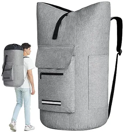 115L MarvelousBag Extra Large Laundry Backpack Bag w/ 4 Storage Pockets (6 Colors)