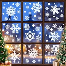 116-Piece Christmas Window Cling Set