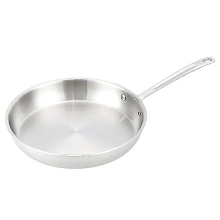 12" Amazon Basics Tri-Ply Stainless Steel Fry Pan
