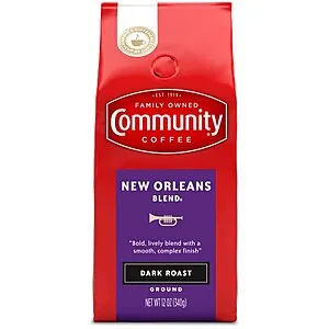 12-Oz Community Coffee New Orleans Blend Ground Dark Roast