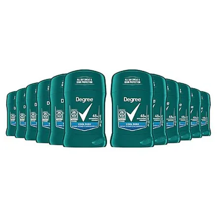 12-pk 1.7-oz Degree Men Protection Antiperspirant Deodorant (Cool Rush)
