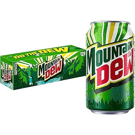 12-pk 12-oz Mountain Dew Soda