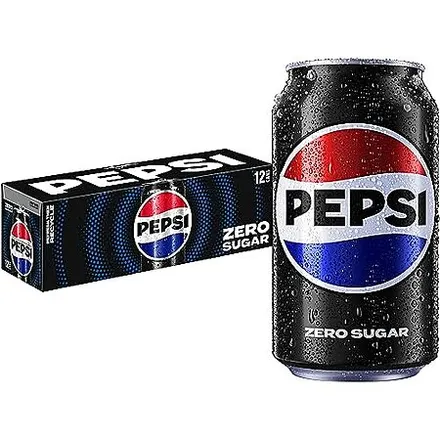 12-Pk 12-Oz Pepsi Zero Sugar Soda