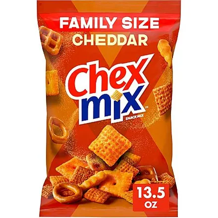 13.5-Oz Chex Mix Cheddar Family Size Snack Mix