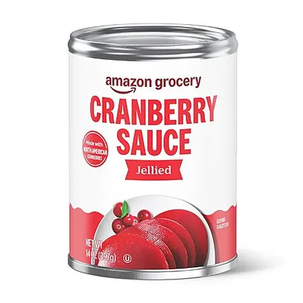 14-Oz Amazon Grocery Jellied Cranberry Sauce