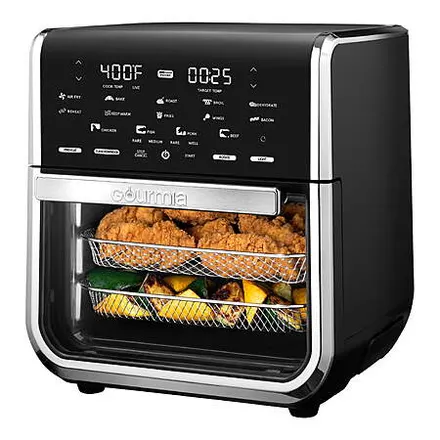 14-Qt Gourmia All-in-One Air Fryer, Oven, Rotisserie & Dehydrator