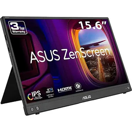 15.6″ ASUS ZenScreen 1080p USB-C Portable Monitor w/ Kickstand & Tripod Socket