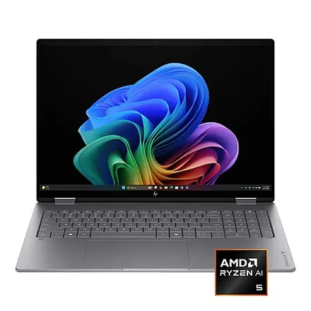 16" HP OmniBook X Flip 2-in-1 Laptop: FHD+ OLED, Ryzen AI 5 430, 16GB RAM, 512GB
