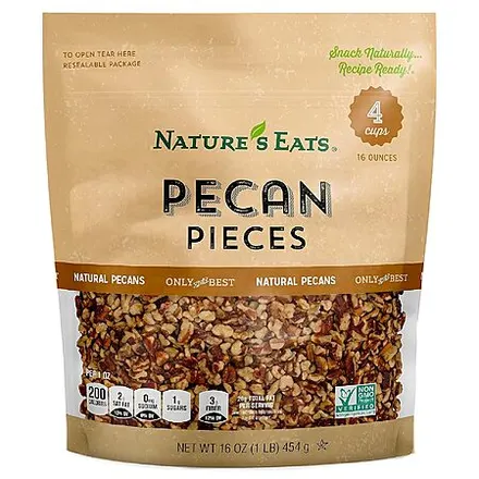 16-Oz Nature's Eats Pecan Pieces