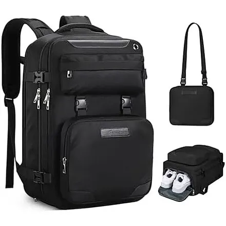 17.3" Maelstrom Carry On Travel Backpack (Black)