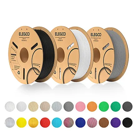 1kg 1.75mm ELEGOO PLA 3D Printer Filament