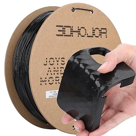 1KG 3DHoJor 1.75mm TPU 95A 3D Printer Filament (Black)