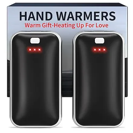 2-ct Lerat Rechargeable Electric Hand Warmers w/ 3 Heat Settings & USB-C Charging