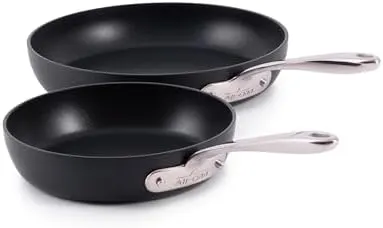 2-Pc All-Clad HA1 Expert Nonstick 8" + 10" Fry Pan Set