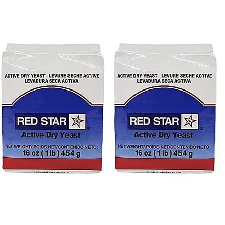 2-Pk 16-Oz Red Star Active Dry Yeast