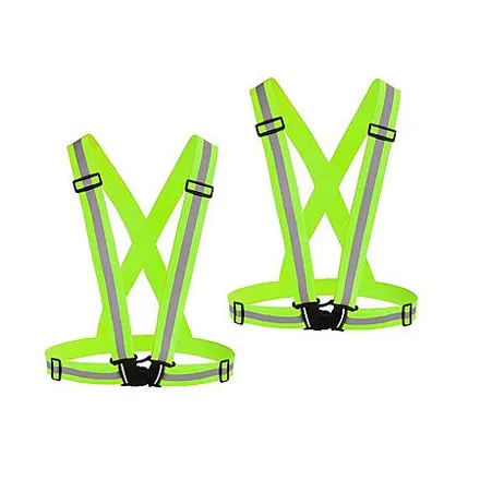 2-Pk Chiwo Reflective Safety Running Harness (Various)