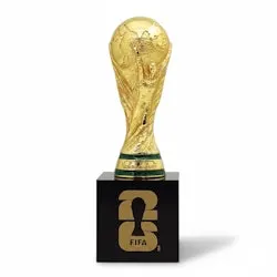 2026 FIFA World Cup 4" 3D Trophy Replica