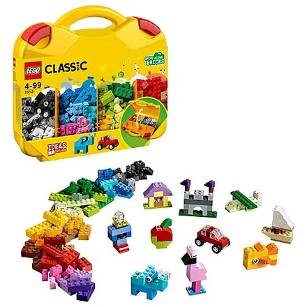 213-pc LEGO Classic Creative Suitcase Building Set (10713)