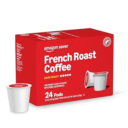 24-Ct Happy Belly K-Cup Coffee: Medium Colombian or Dark French Roast