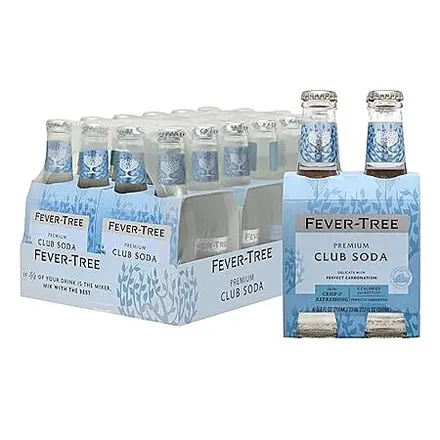 24-Pk 6.8-Oz Fever-Tree Premium Club Soda