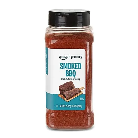 25-Oz Amazon Grocery Smoked BBQ Rub