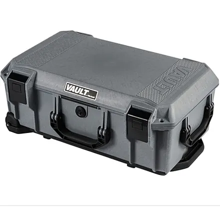 25L Pelican Vault V525 Rolling Case w/ Foam Layers (Gray)