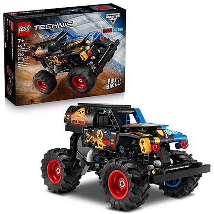 263-Pc LEGO Technic Monster Jam Grave Digger Fire and Ice (42219)