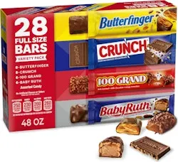 28-Piece Candy Bar Variety Pack