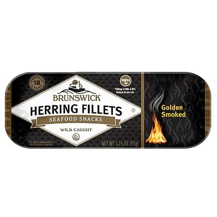 3.25-Oz Brunswick Golden Smoked Herring Fillets