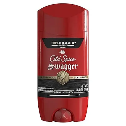 3.4-Oz Old Spice Men's Antiperspirant Solid Deodorant (Swagger w/ Cedarwood)