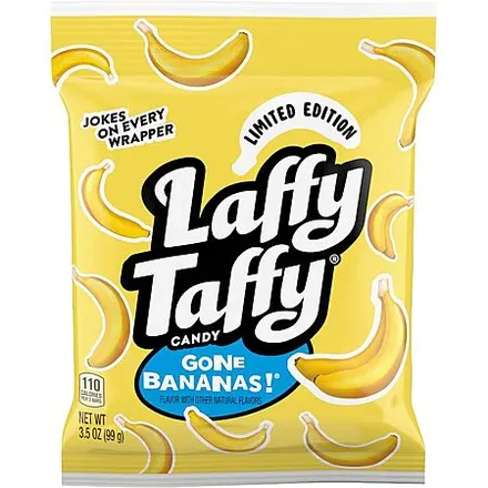 3.5-Oz Laffy Taffy Chewy Candy Mini Bars (Banana)
