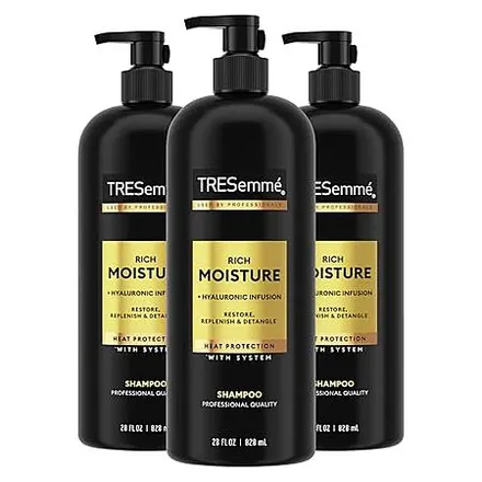 3-Ct 28-Oz TRESemme Rich Moisture Hydrating Shampoo