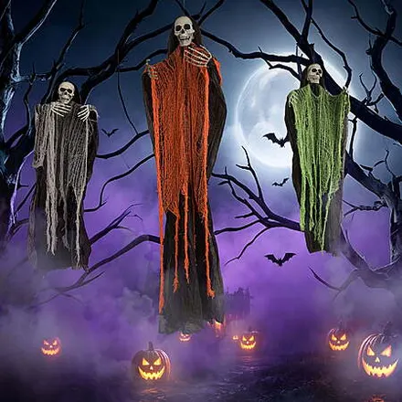 3-Pack Magotan Hanging Halloween Decorations (59'' & 35', Various)