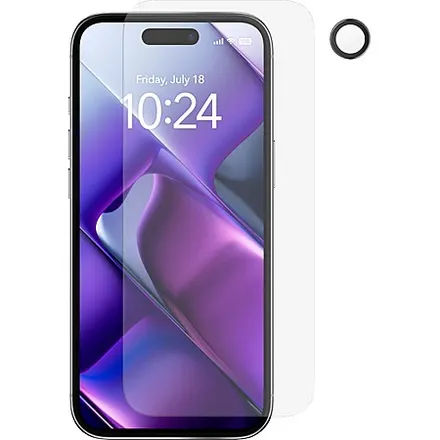 3-Pk Insignia Glass Screen Protectors (Apple iPhone Air or Samsung S25 Edge)