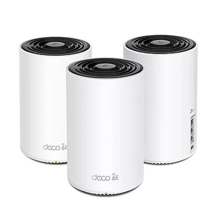 3-Pk TP-Link Deco XE75 AXE5400 Tri-Band WiFi 6E Mesh System + 25% Back (Prime Card)