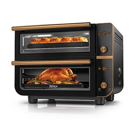 30.2-Qt Ninja Double Oven Pro Smart XL 12-in-1 Dual Oven w/ Smart Finish (various)
