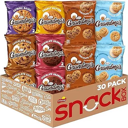 30-Ct Grandma's Cookies Variety Pack