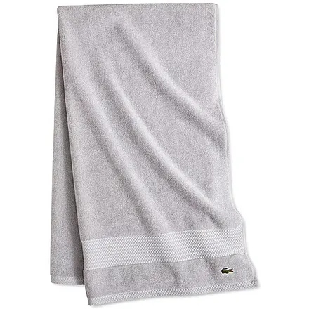 30" x 54" Lacoste Heritage Supima Cotton Bath Towel (Various Colors)