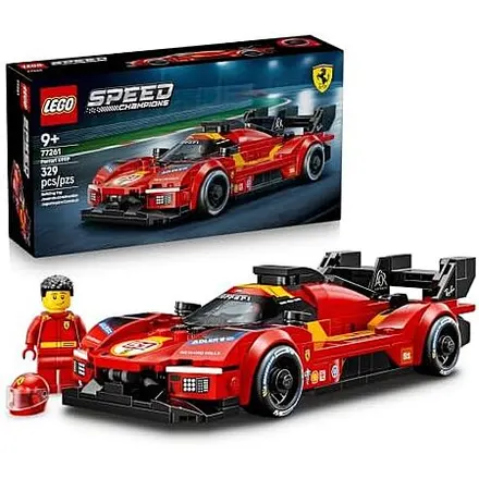 329-Pc. LEGO Speed Champions Ferrari 499P Set + $4.25 Walmart Cash