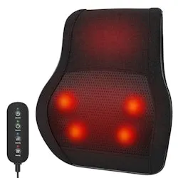 3D Heated Deep Tissue Neck and Back Massager Pillow