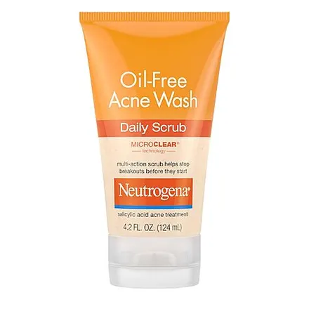 4.2-Oz Neutrogena Oil-Free Acne Face Wash w/ 2% Salicylic Acid