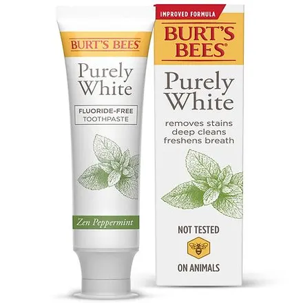4.7-Oz Burt's Bees Purely White Zen Peppermint Toothpaste + $6 W Cash