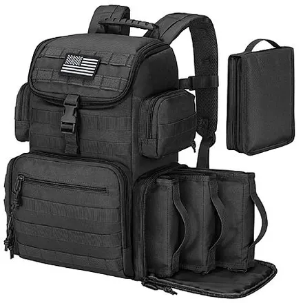 40L CVLIFE Tactical Range Backpack w/ MOLLE System (2 Colors)