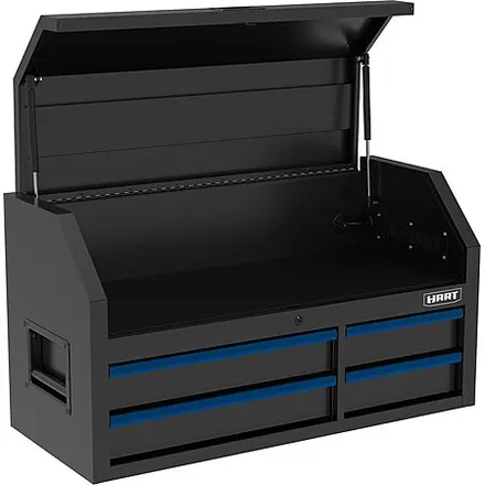 42" HART 4-Drawer Heavy-Duty Steel Tool Chest w/ Locking Top